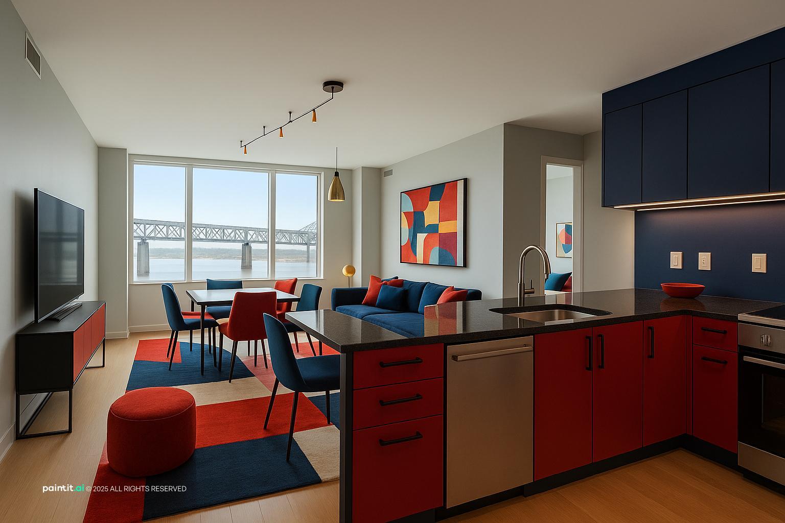 Nautical Theme Living Room: Coastal Decor Inspiration | Paintit.ai - 19