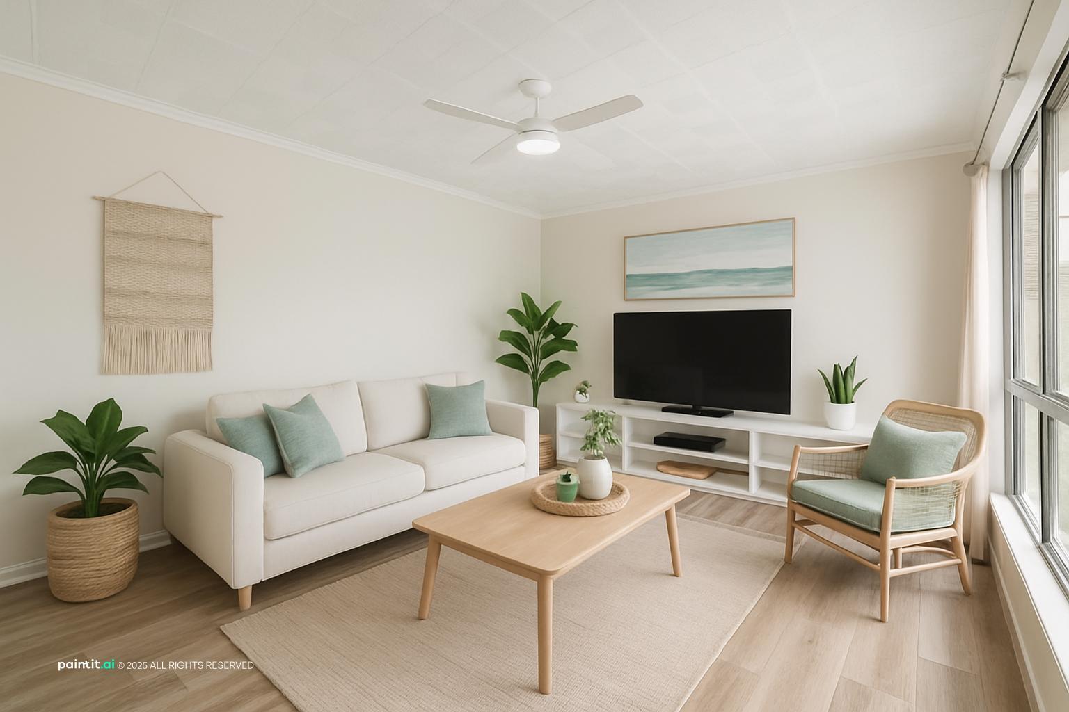 Nautical Theme Living Room: Coastal Decor Inspiration | Paintit.ai - 15