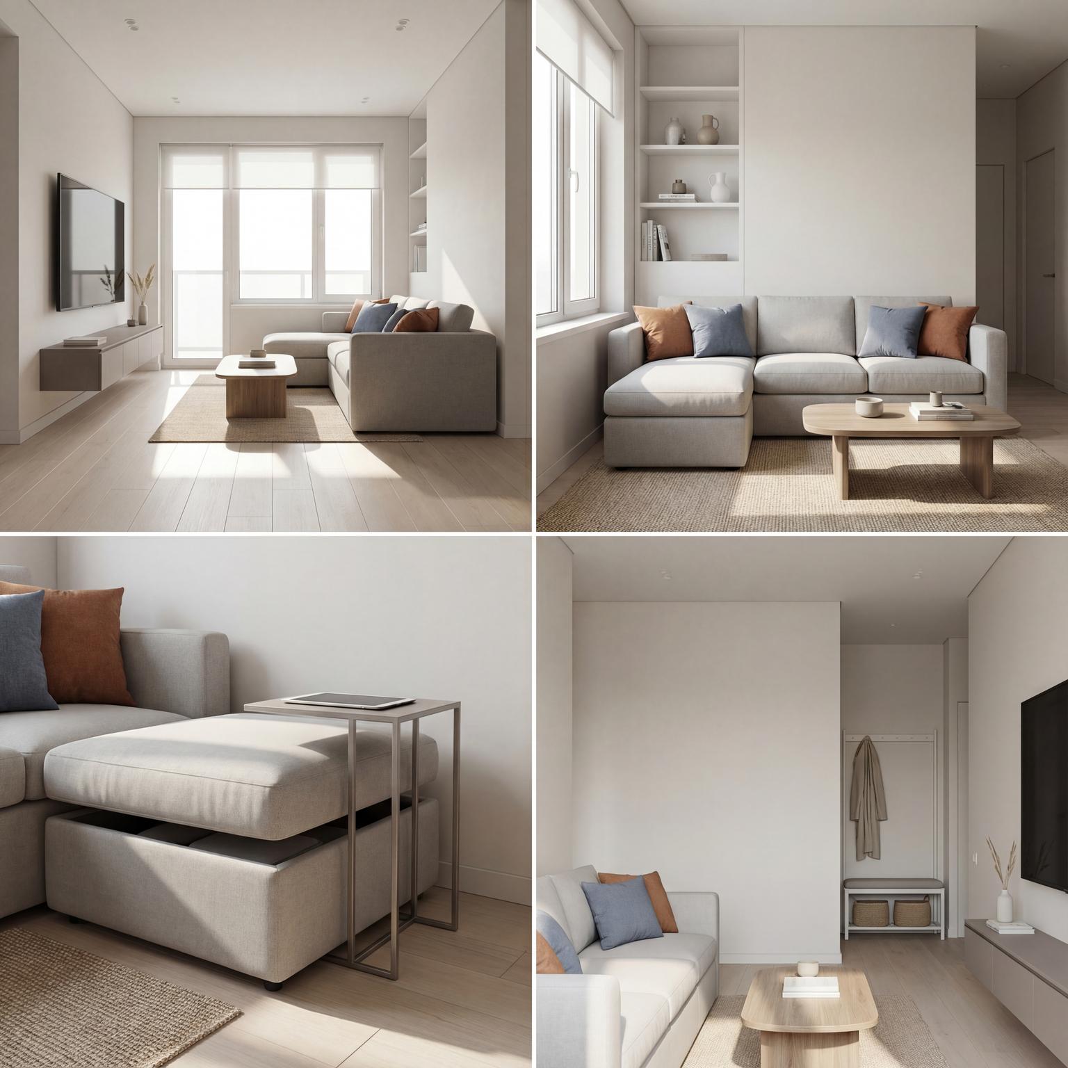 Stylish Minimalist Living Room Design for Small Spaces small zen living room