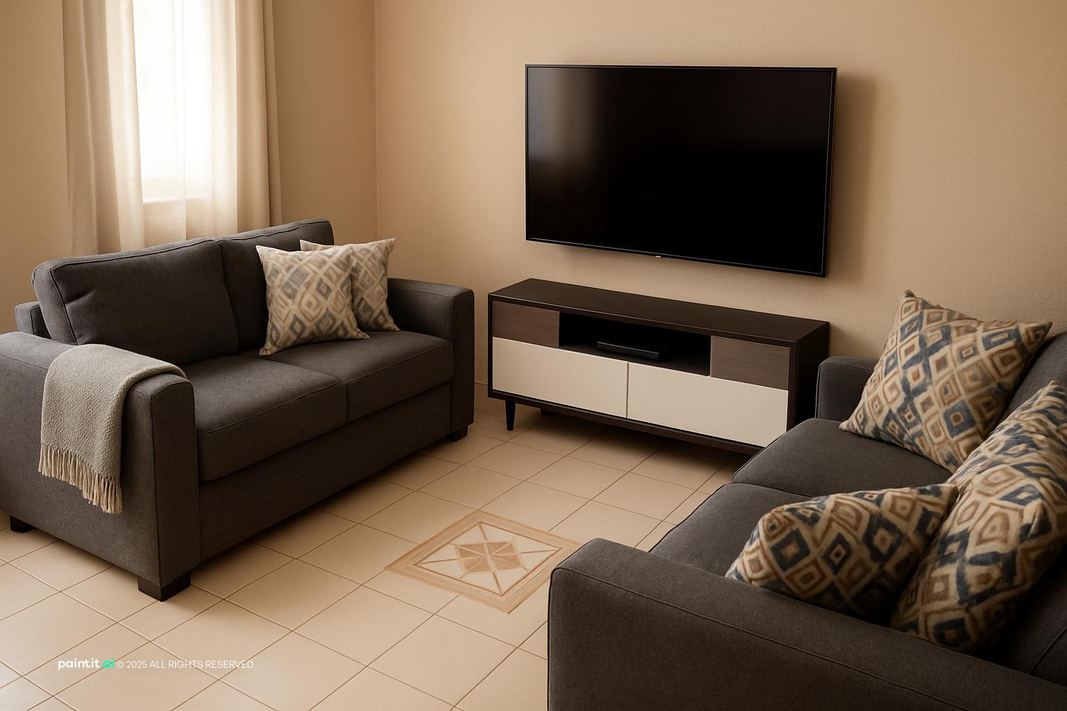 Yoga Living Room - Harmonious Interior Design | Paintit.ai - 14