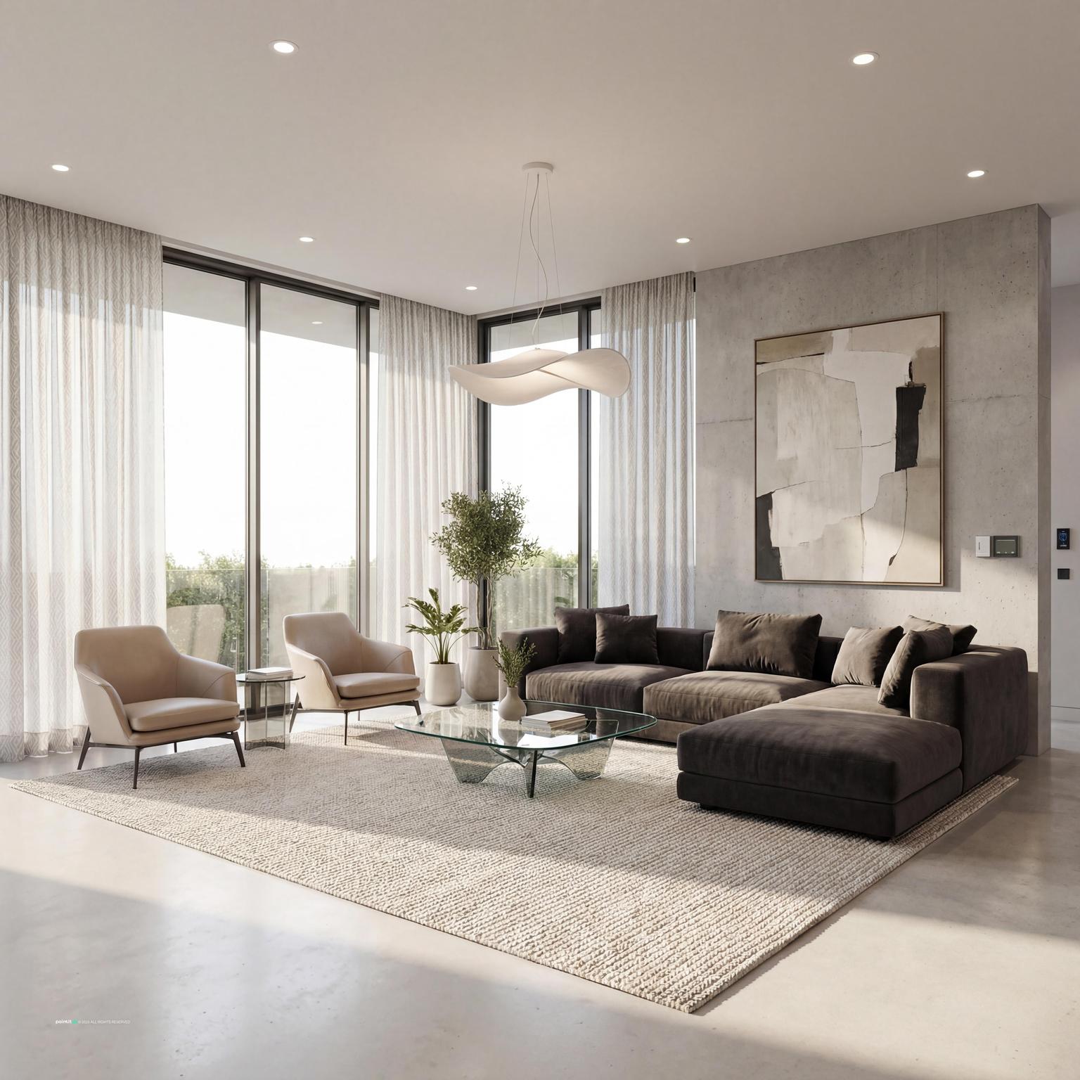 Stylish Modern Living Room Design Ideas 1970s living room