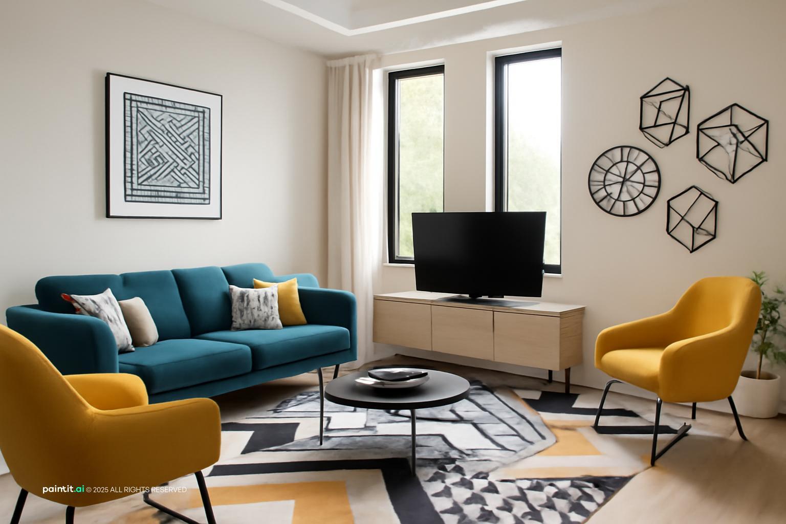 Zebra Living Room - Design Inspiration | Paintit.ai - 29