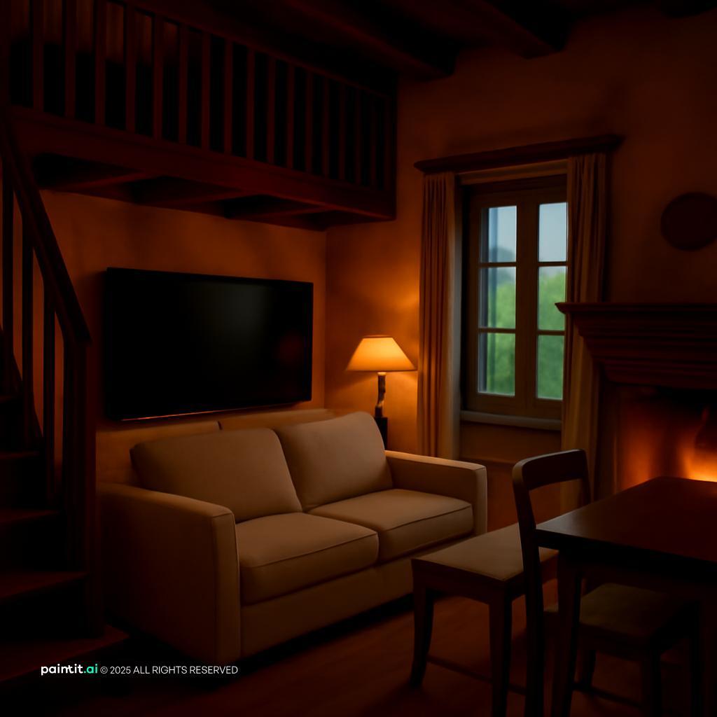 Cottage Living Room: Charming Decor Concepts | Paintit.ai - 5