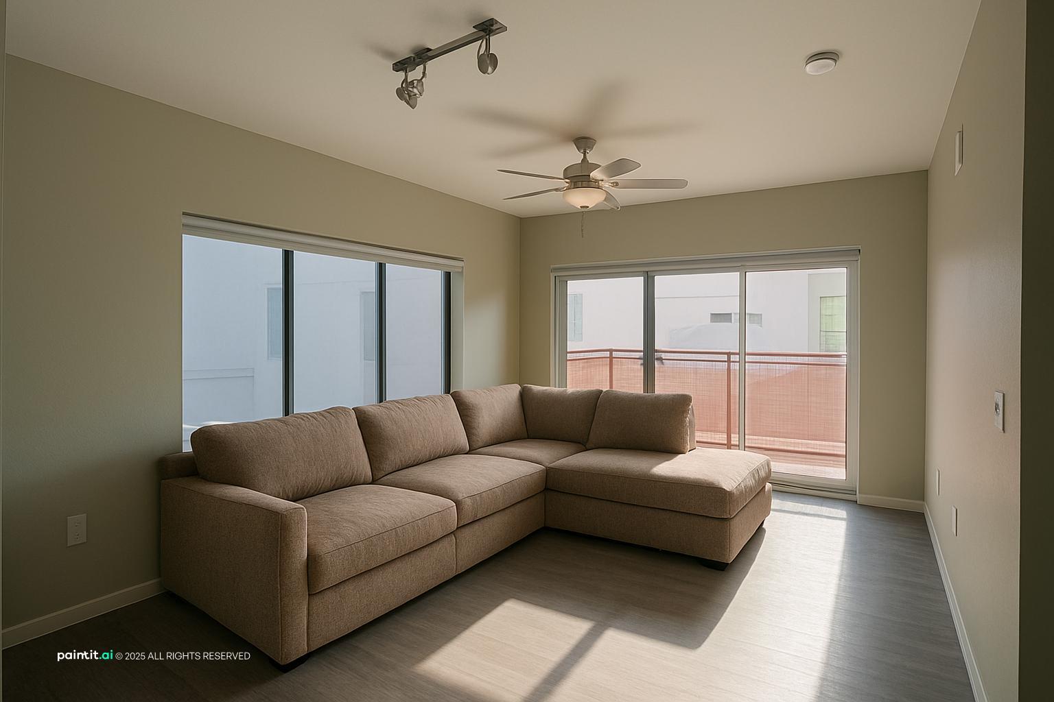 Worldly Gray Living Room: Sophisticated Interior Design | Paintit.ai - 29