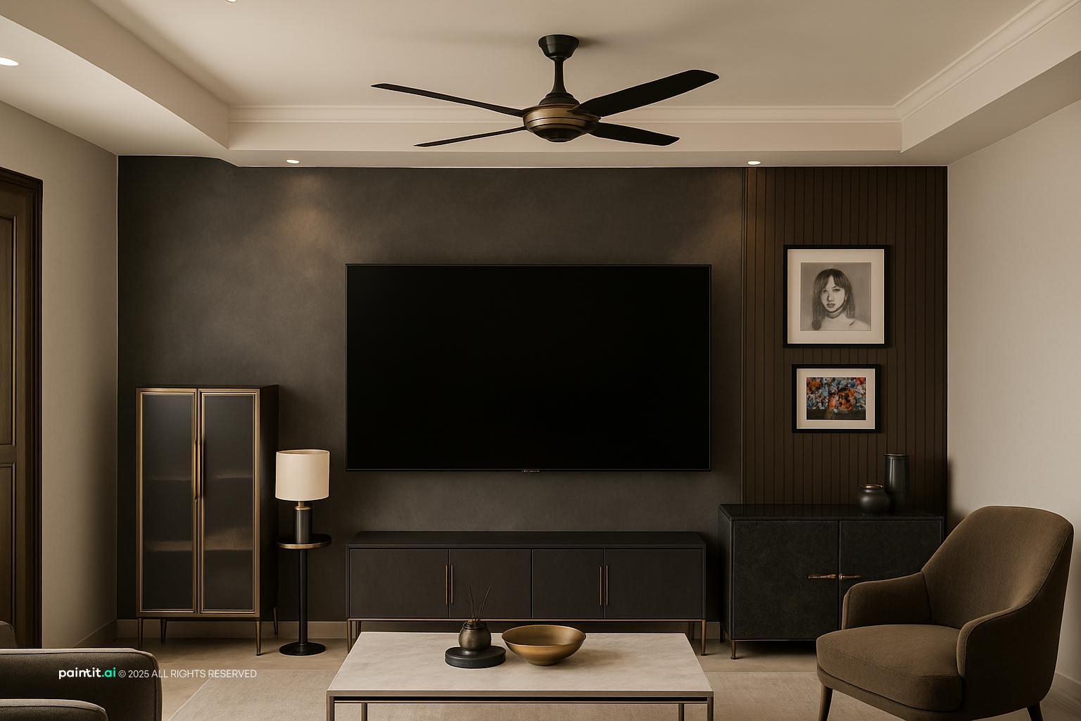 Log Cabin Living Room - Design Ideas | Paintit.ai - 12