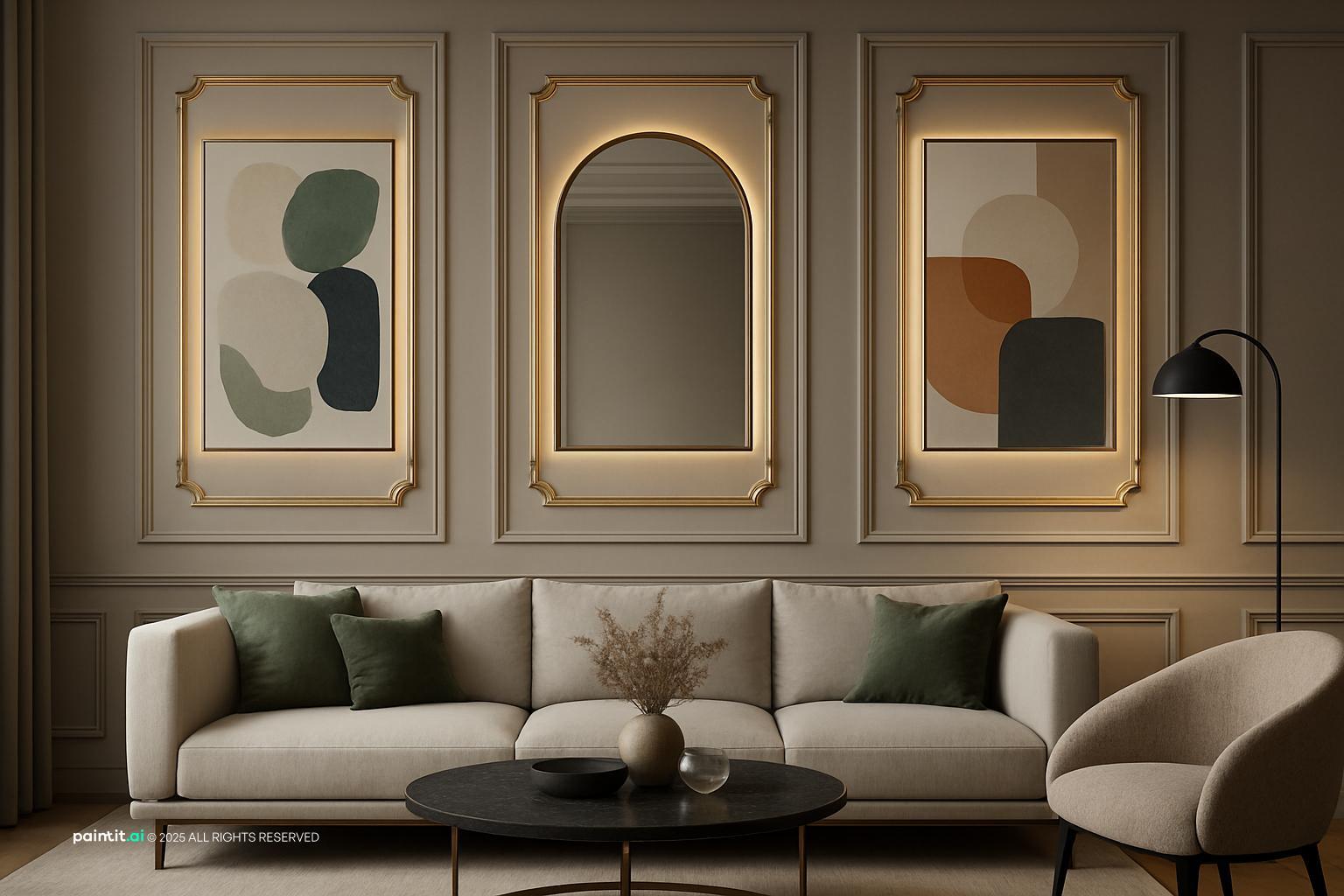 Yellow or White Light for Living Room - Lighting Choices | Paintit.ai - 5