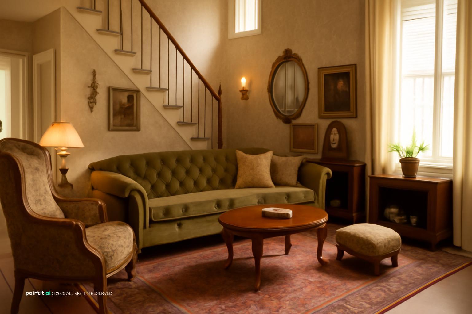 1920s Living Room: Elegant Design Concepts | Paintit.ai - 12