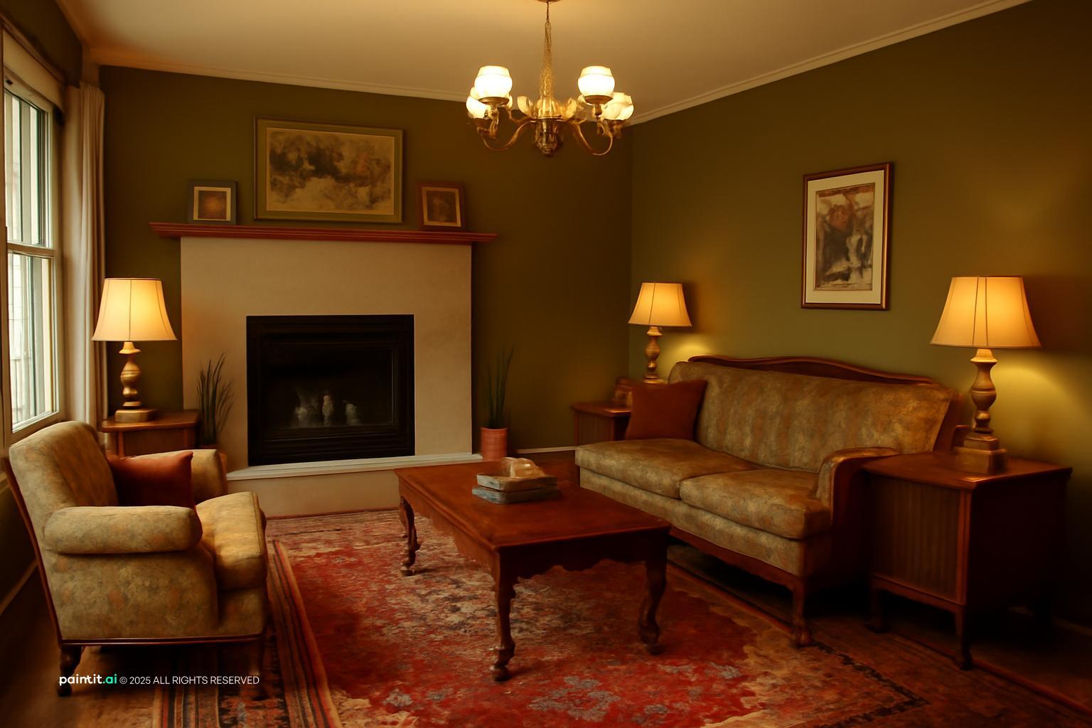 1950s Living Room - Mid-Century Modern Decor | Paintit.ai - 20