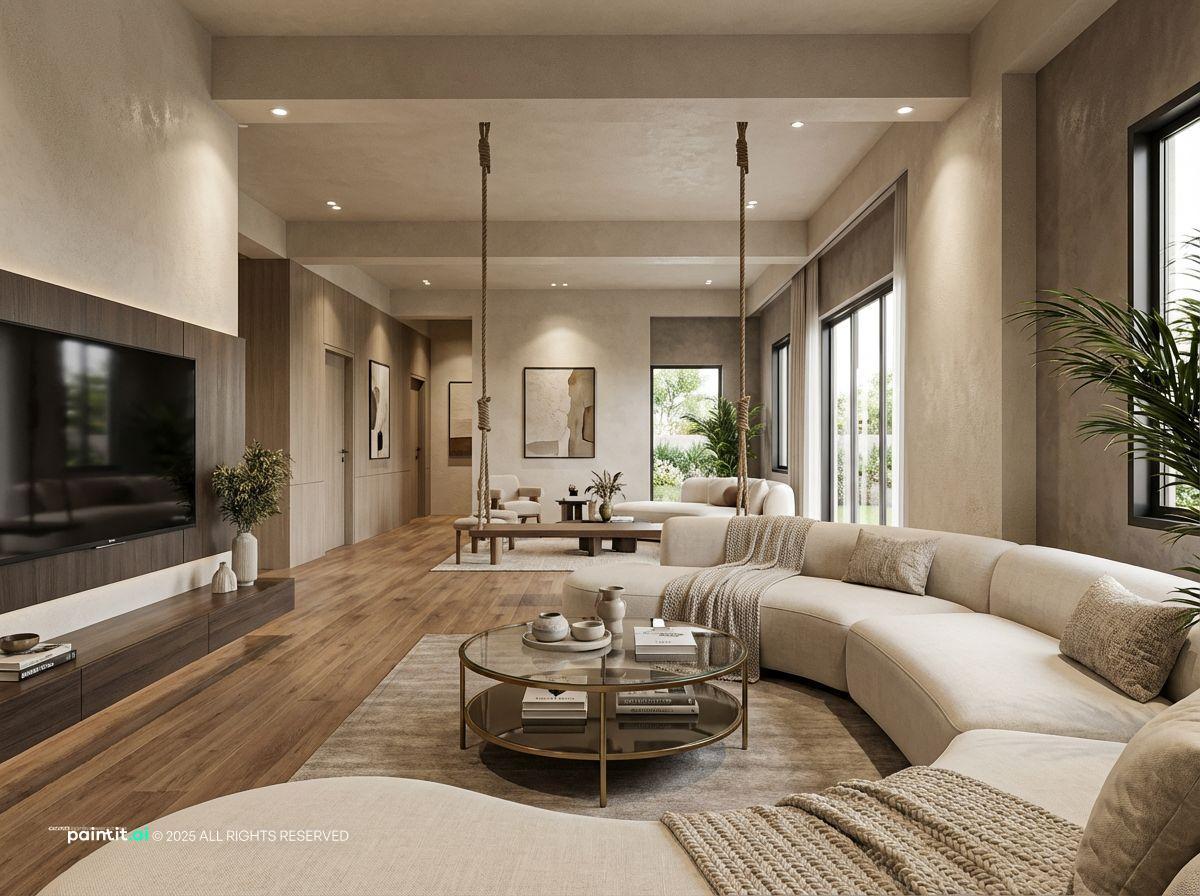 Yellowstone Living Room - Design Inspiration | Paintit.ai - 19