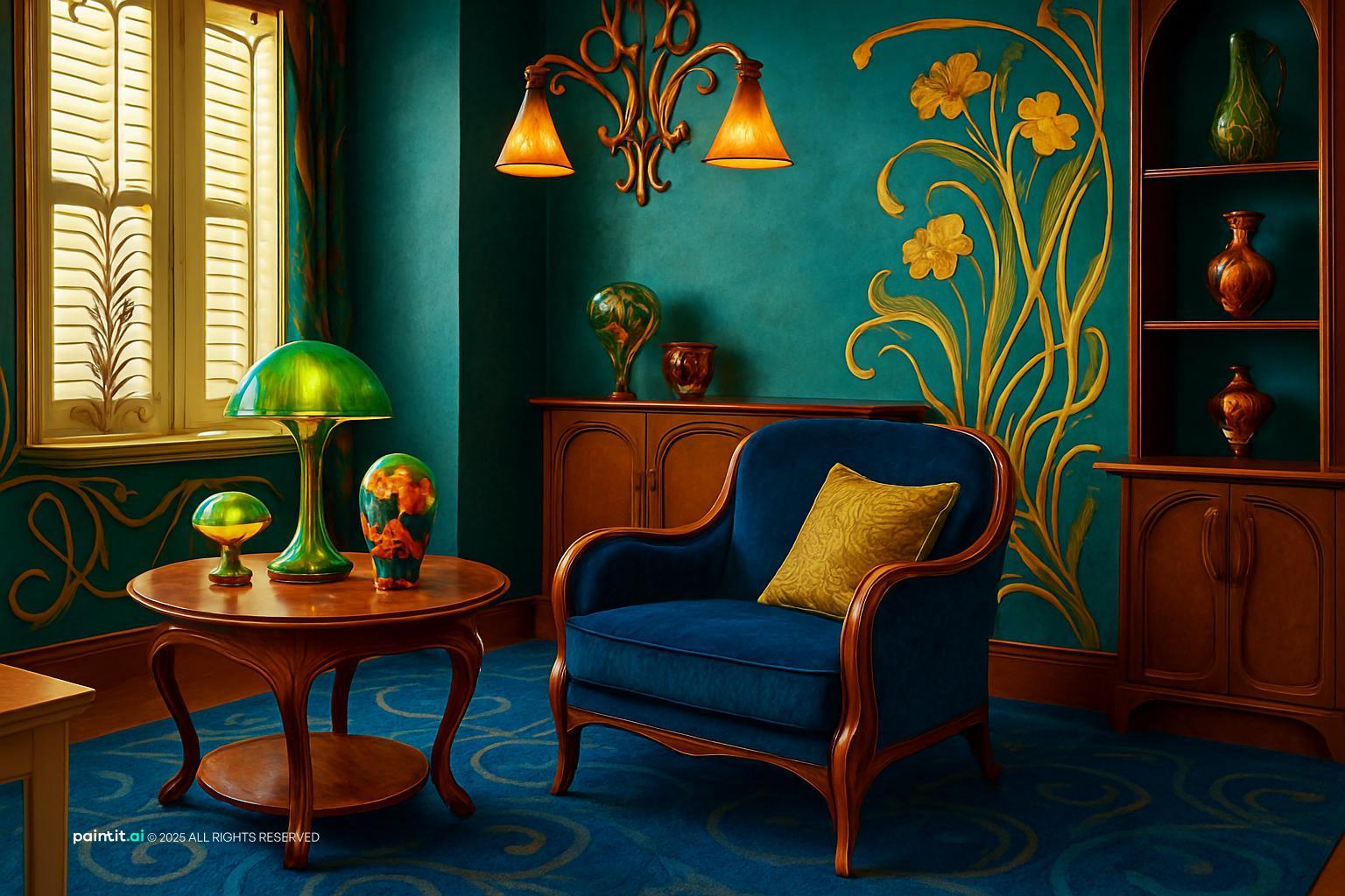 Wine Living Room Ideas - Design Inspiration | Paintit.ai - 18