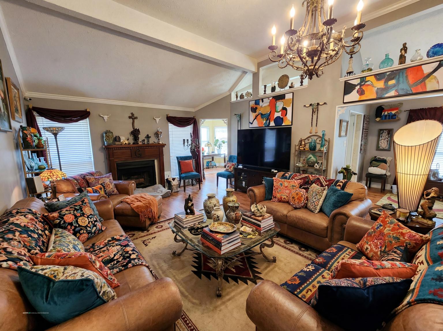 Retro Living Room: Design Inspiration | Paintit.ai - 25