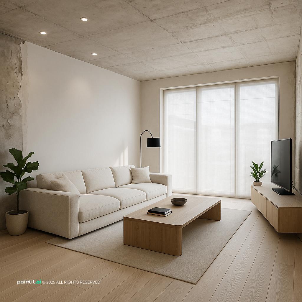 Modern Minimalist Living Room Design wicker living room ideas