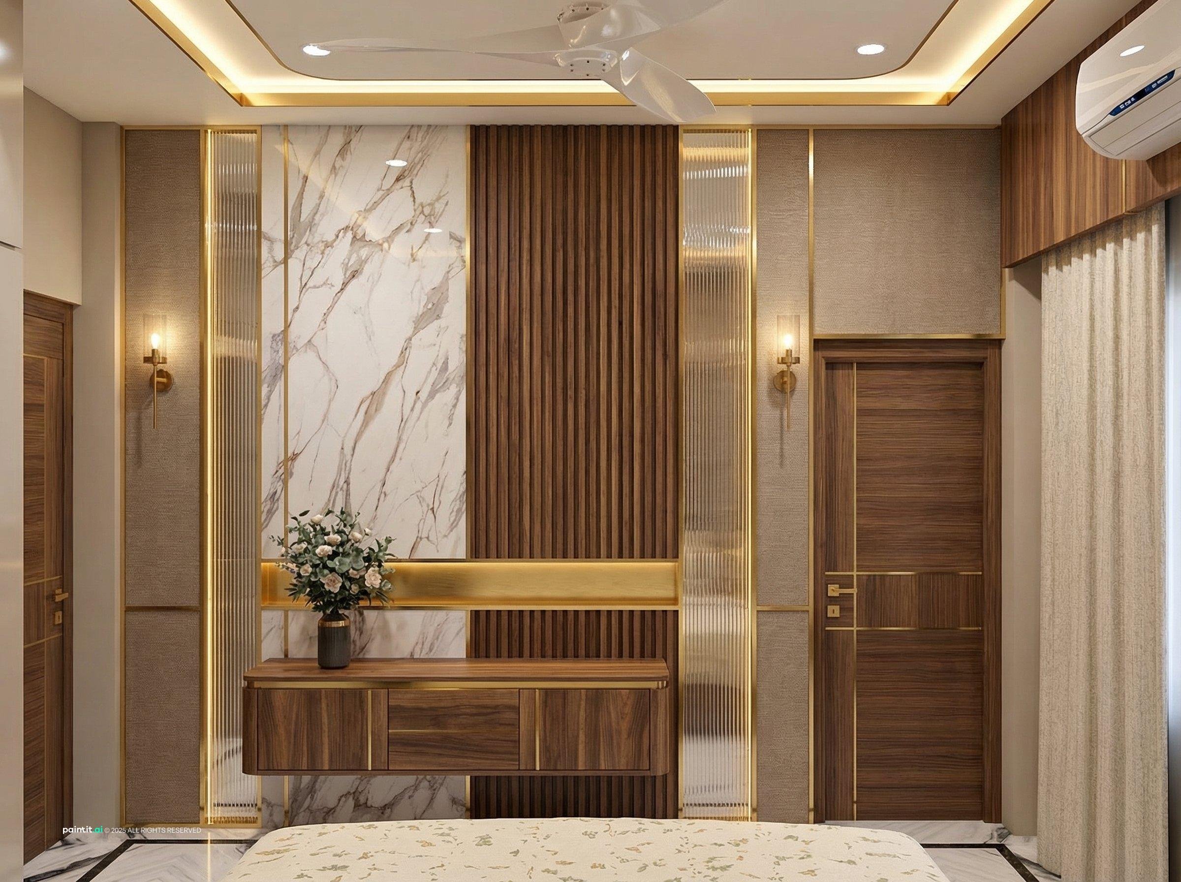 White Wood Paneling Living Room - Design Ideas & Style Guide | Paintit.ai - 26