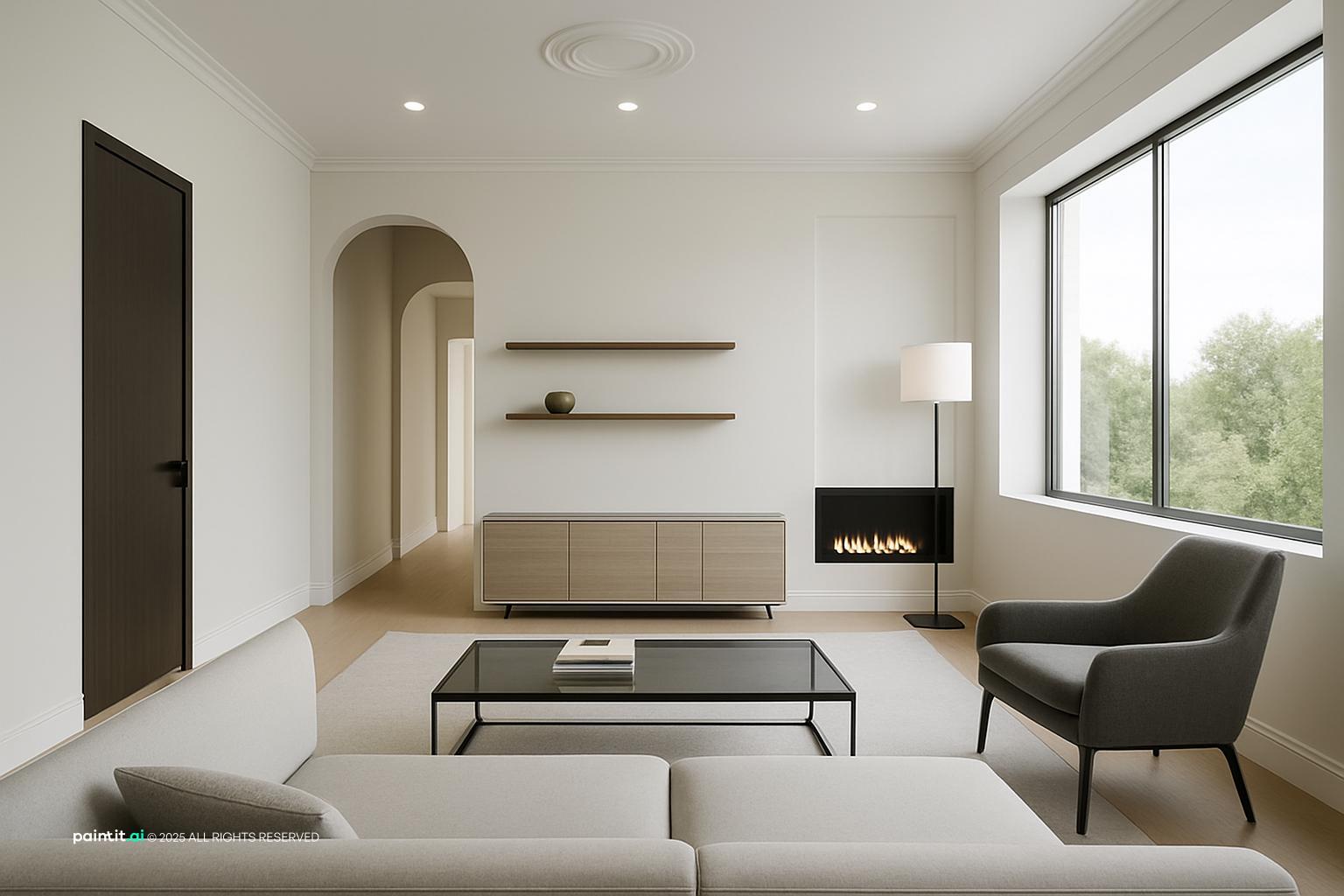 Yoga Living Room - Harmonious Interior Design | Paintit.ai - 35