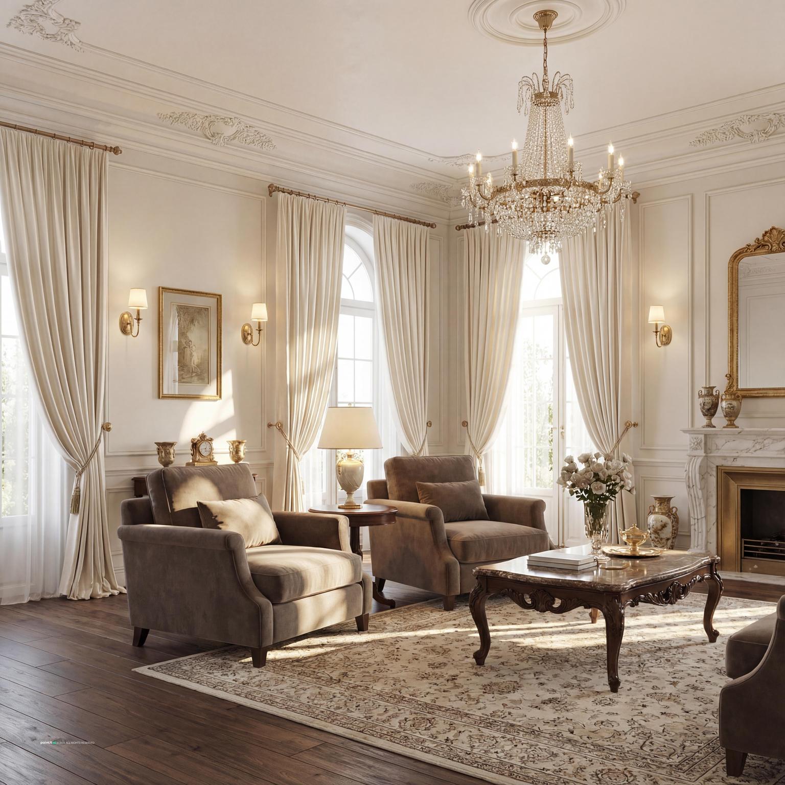 Luxurious Neoclassic for Neoclassical Style Interior Design