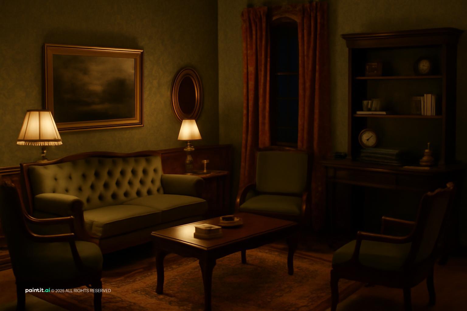 1970s Living Room: Retro Decor Inspiration | Paintit.ai - 19