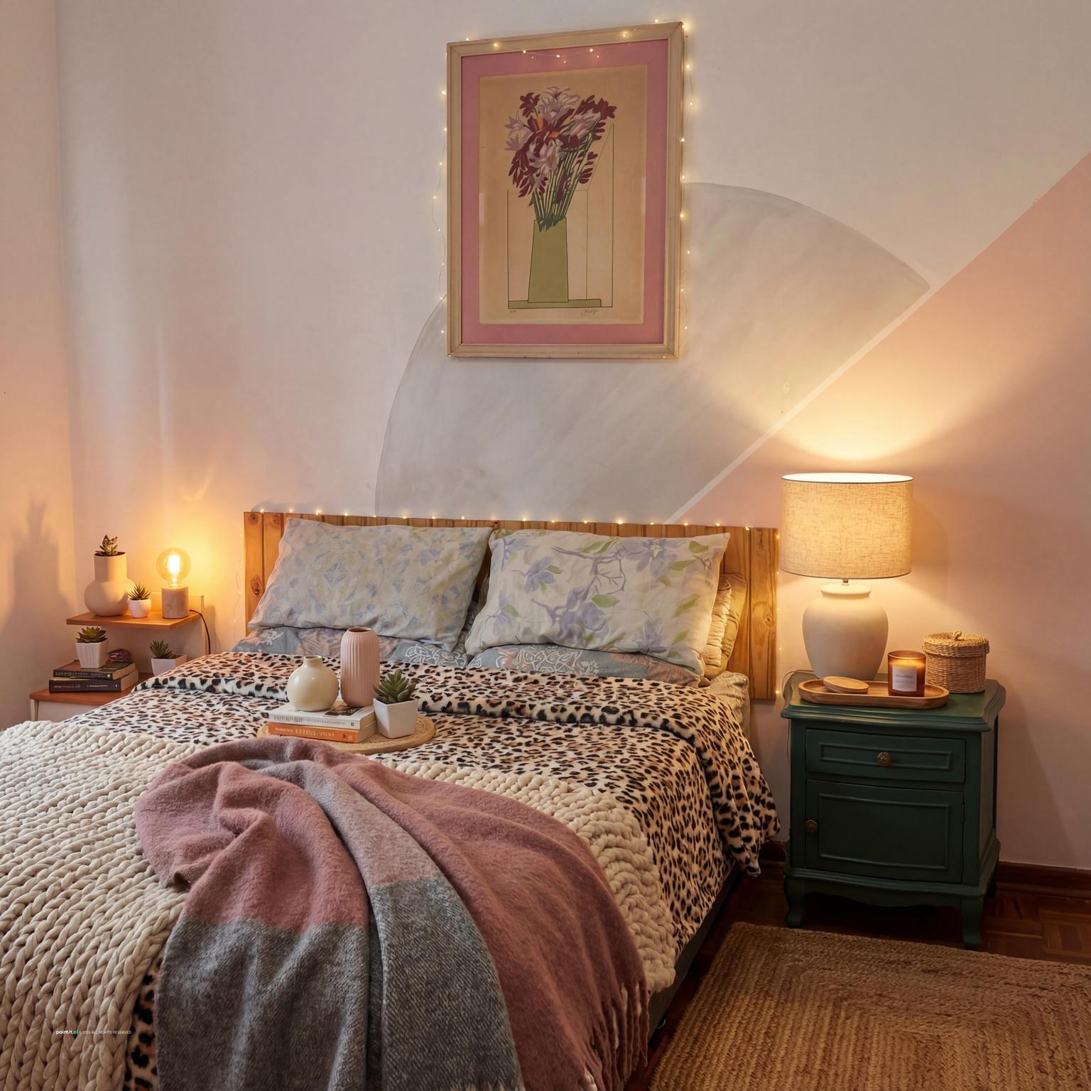 Light Pink Living Room - Design Inspiration | Paintit.ai - 19