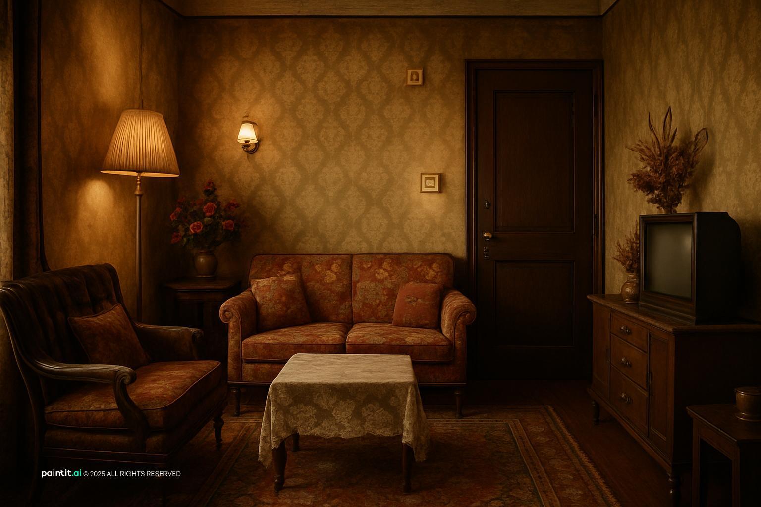 Retro Living Room: Design Inspiration | Paintit.ai - 21