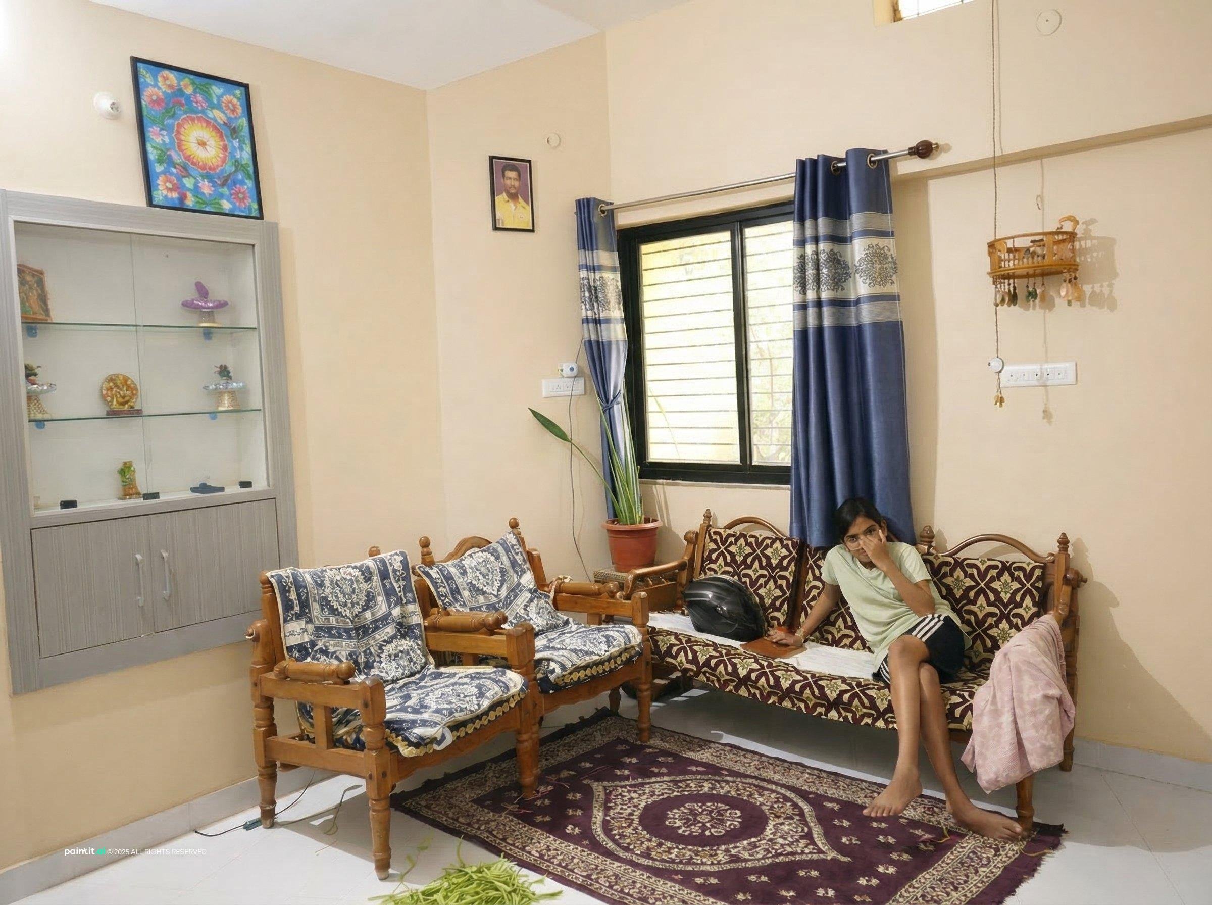 Yoga Living Room - Harmonious Interior Design | Paintit.ai - 26