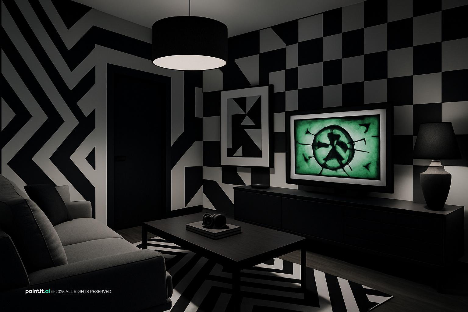 Zebra Living Room - Design Inspiration | Paintit.ai - 7