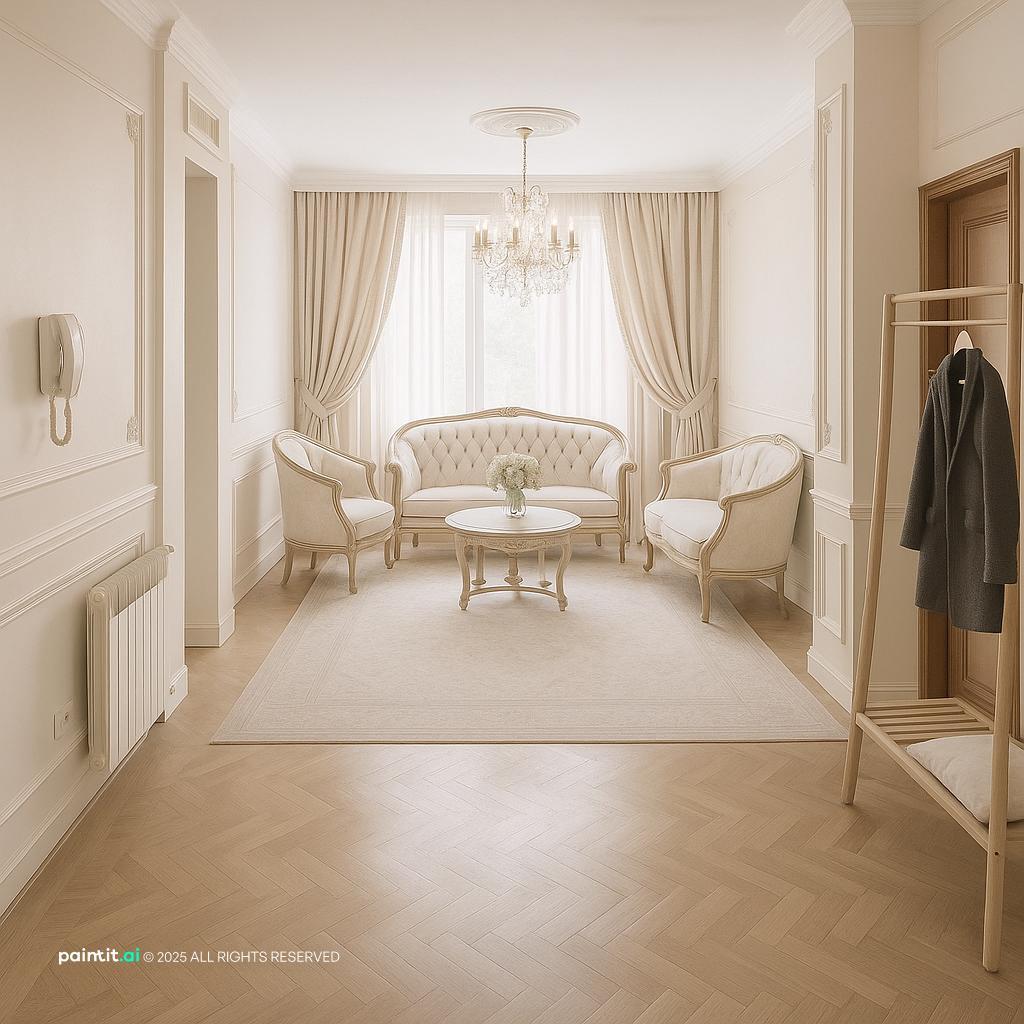 French Living Room - Elegant Design Ideas | Paintit.ai - 15