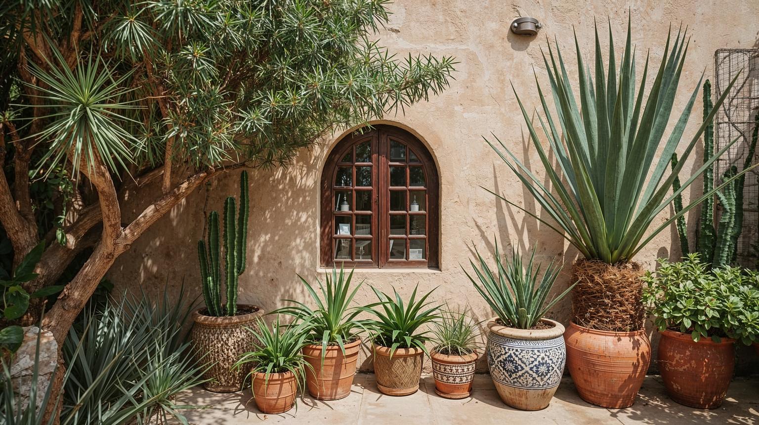 Greenery in Moroccan Outdoor Decor