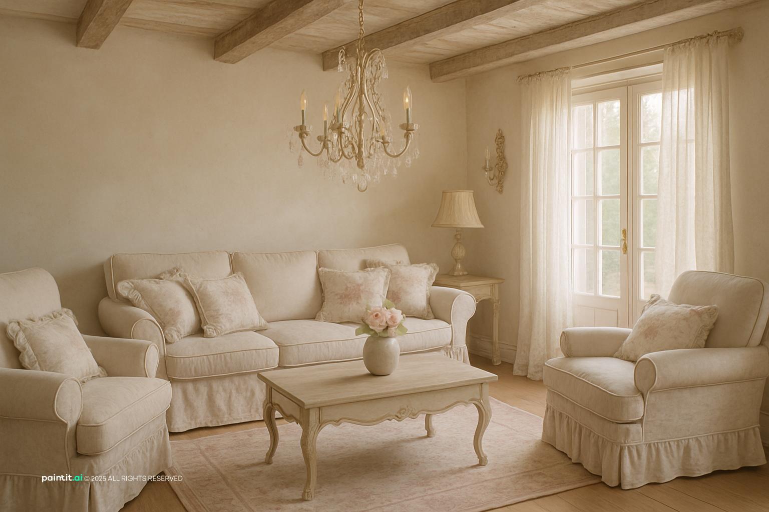 Old Rustic Old Vintage Living Room: Design Inspiration | Paintit.ai - 11