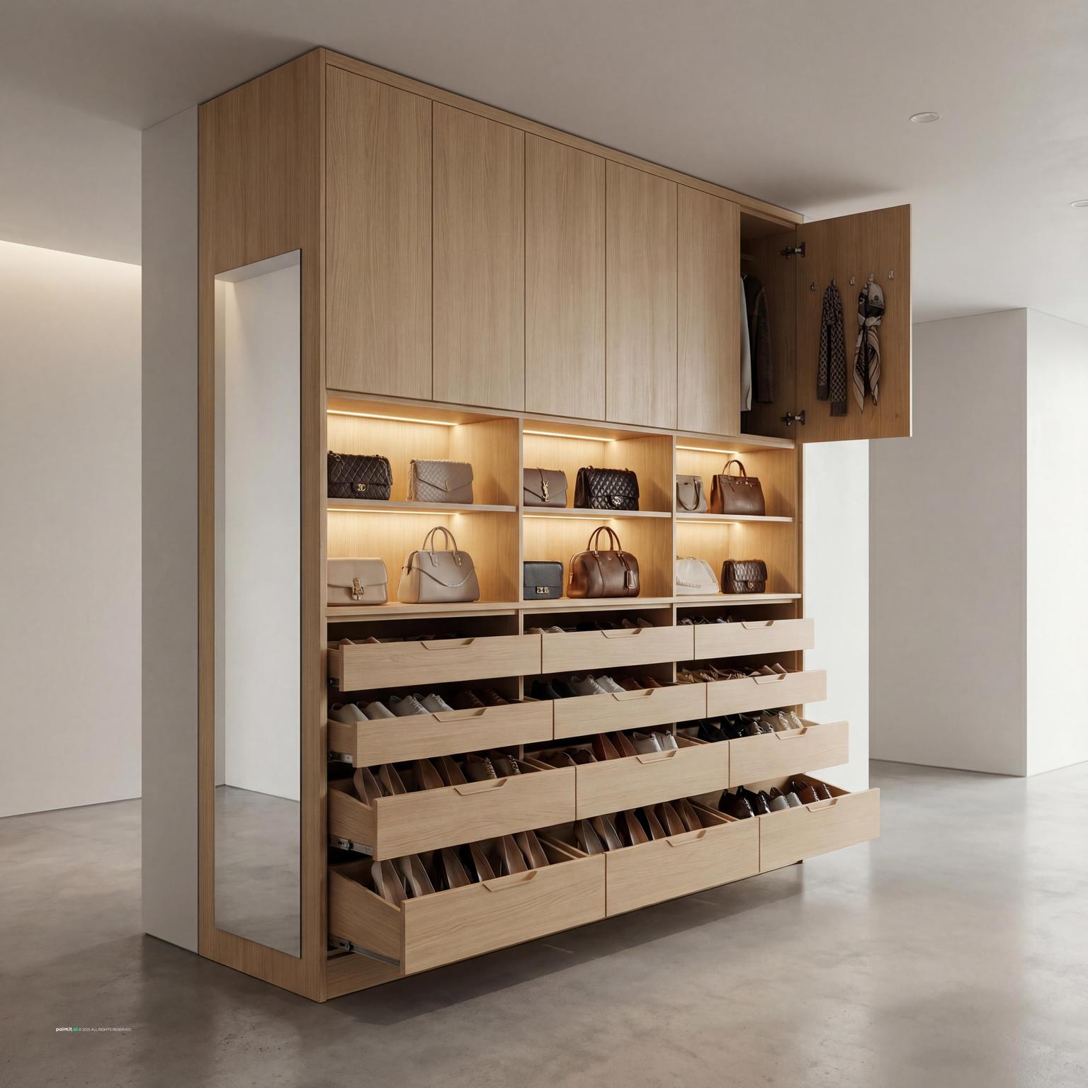 Small shoe shop interior design 6