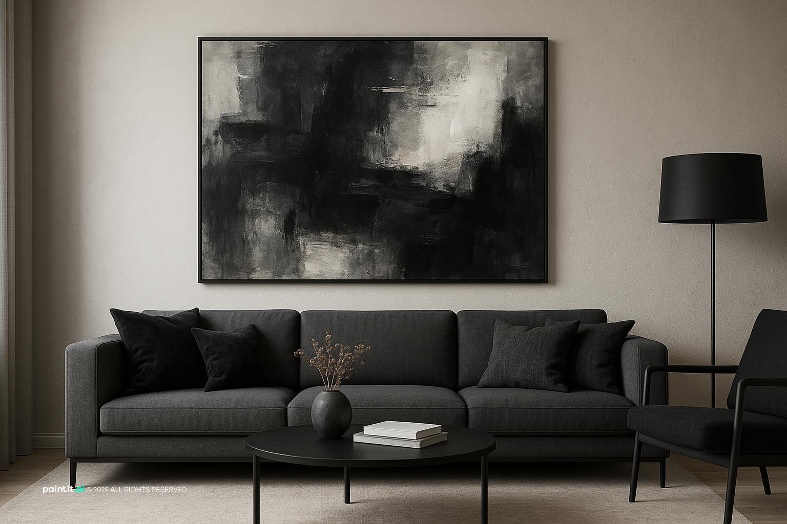 Zebra Living Room - Design Inspiration | Paintit.ai - 1