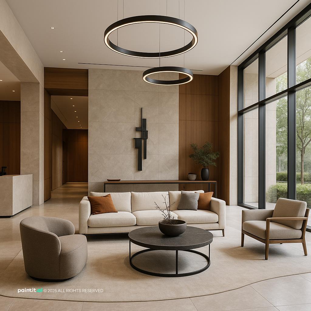 No Foyer Small Living Room - Design Solutions | Paintit.ai - 17