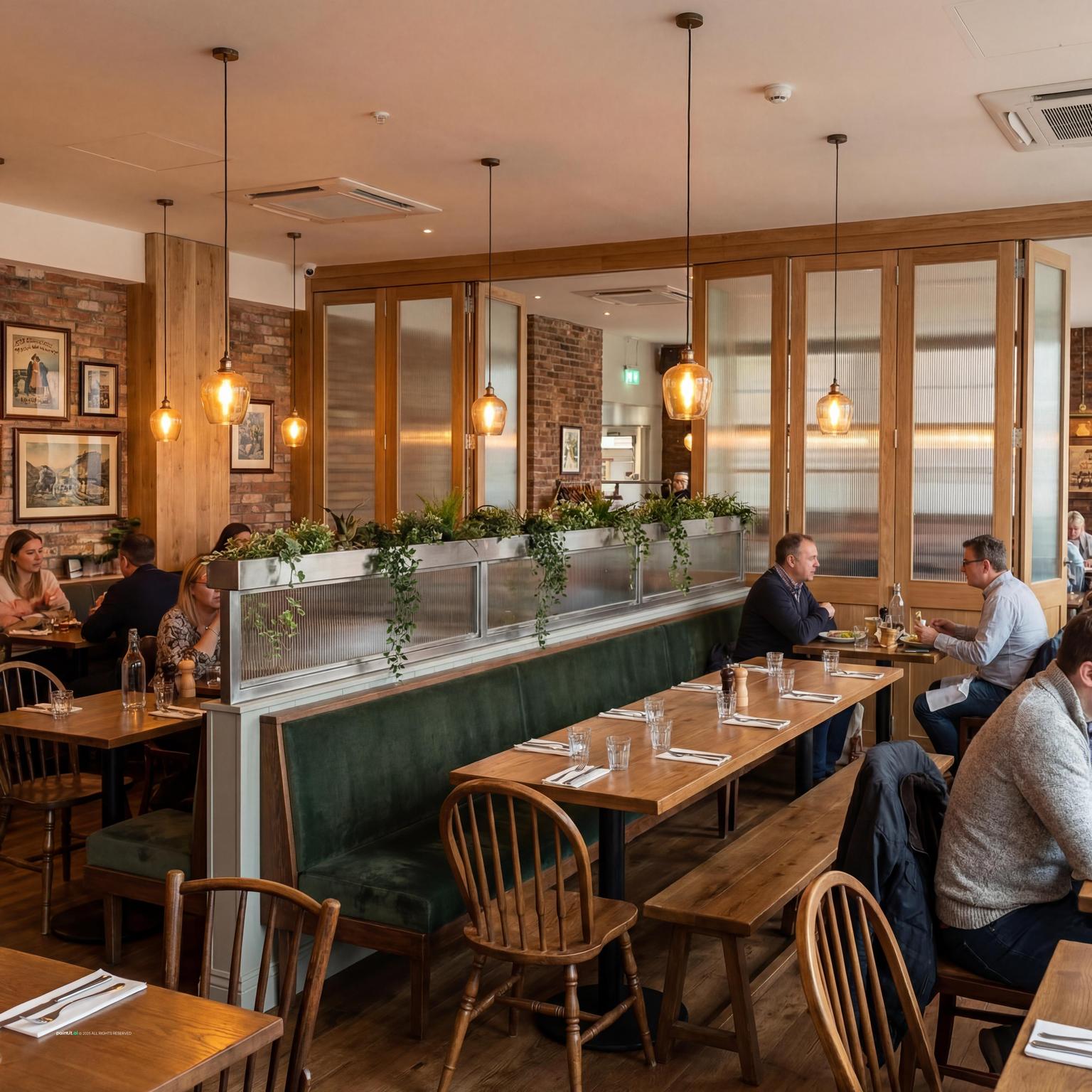 Restaurant interior design