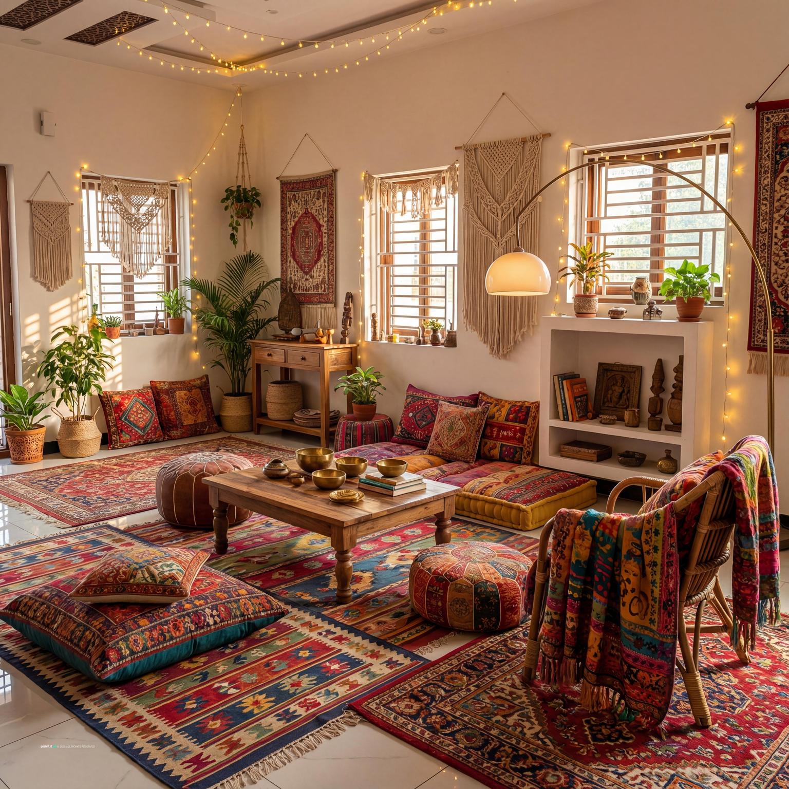 Moroccan Living Room: Exotic Interior Design | Paintit.ai - 23