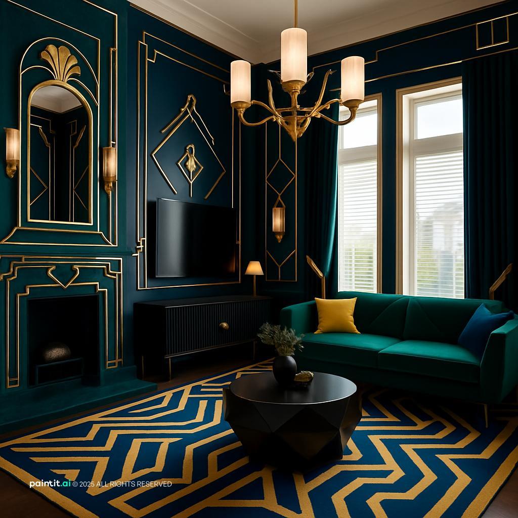 Modern Moroccan Living Room Design - Style & Decor Inspiration | Paintit.ai - 29