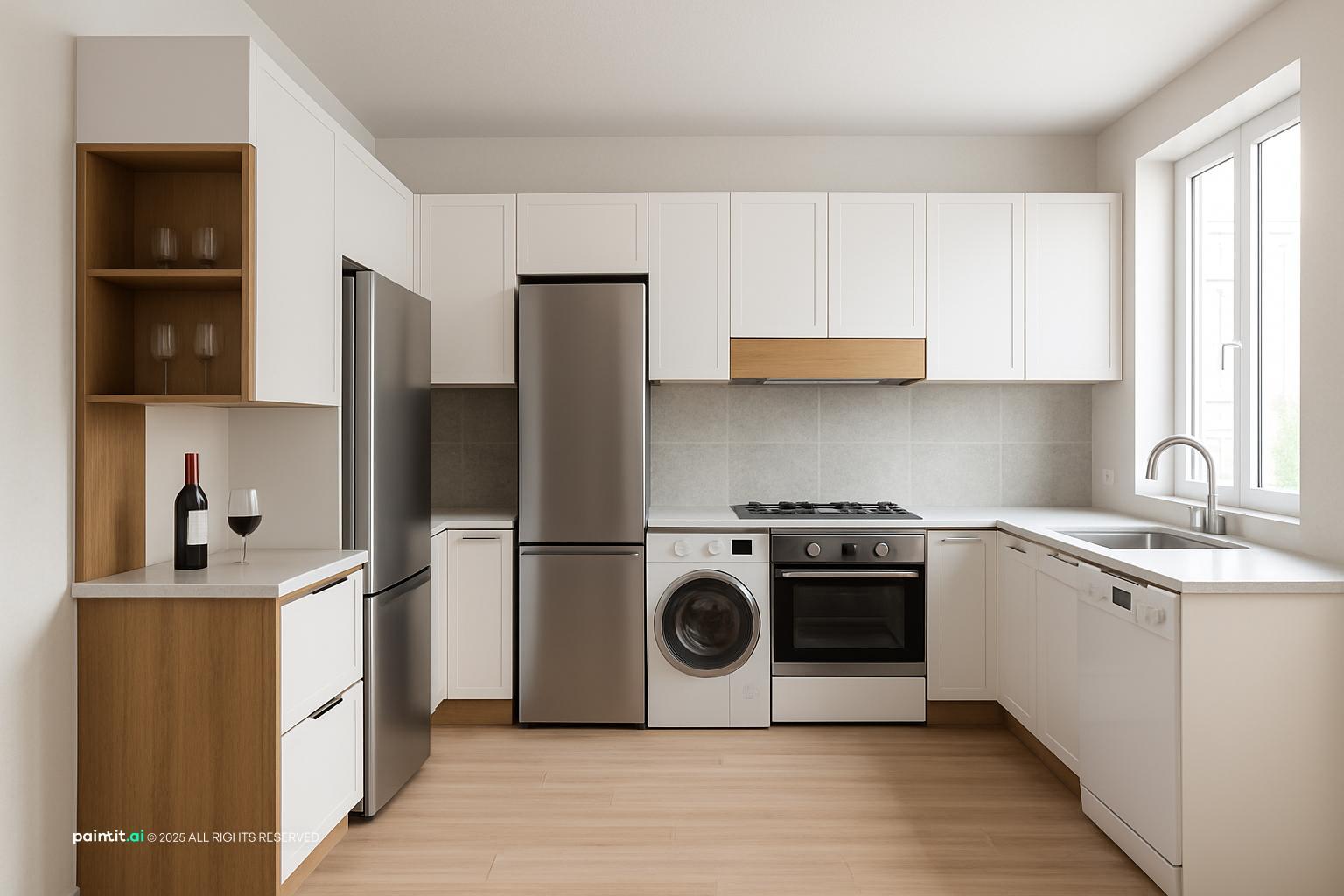 Built In Living Room: Custom Cabinetry Designs | Paintit.ai - 13