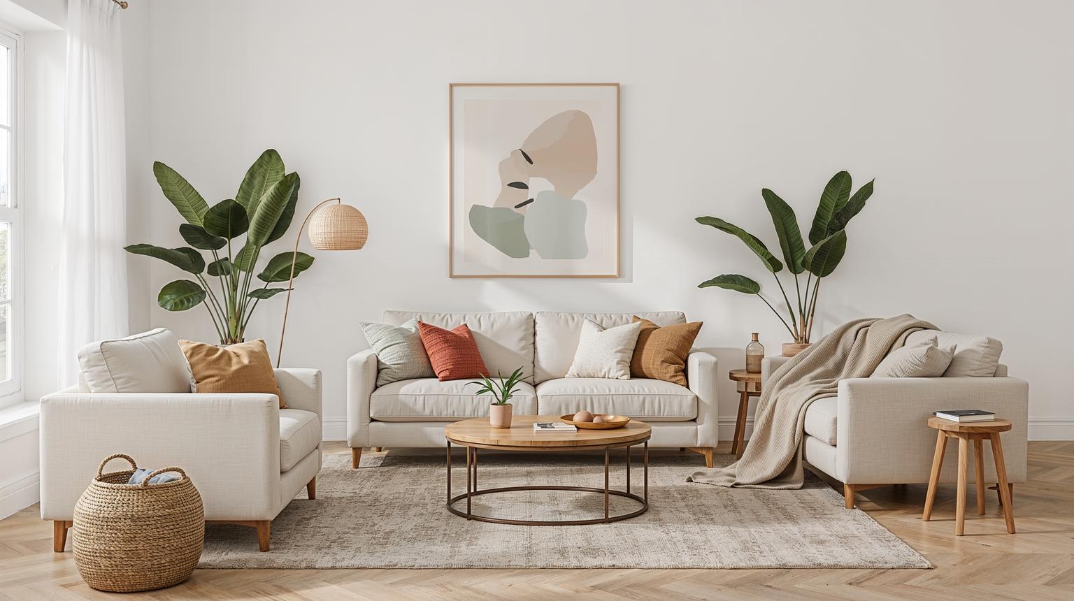 Warm Neutrals with Personality Pops