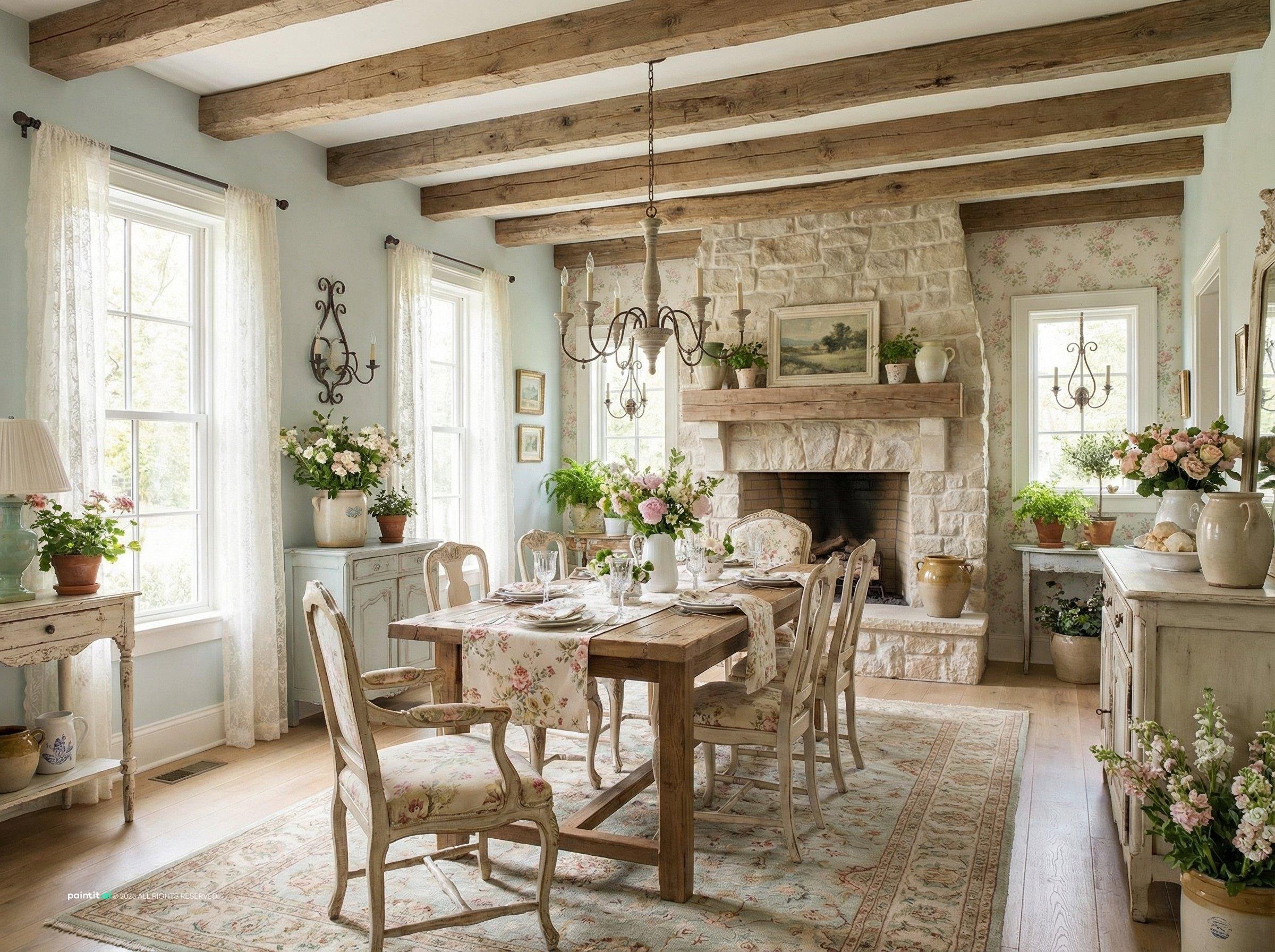 New Orleans French Quarter interior with antiques wrought iron wood and rich historic character 4