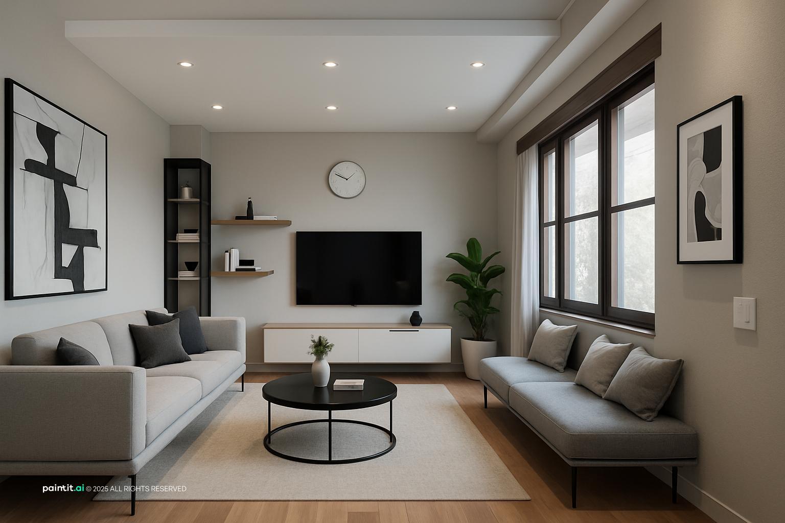 Small Zen Living Room - Design Concepts | Paintit.ai - 27