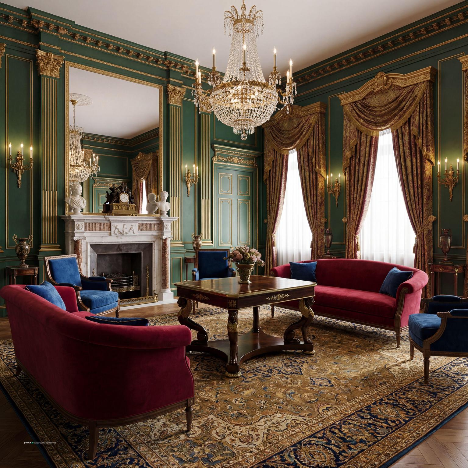 Old Money Living Room: Timeless Interior Concepts | Paintit.ai - 23