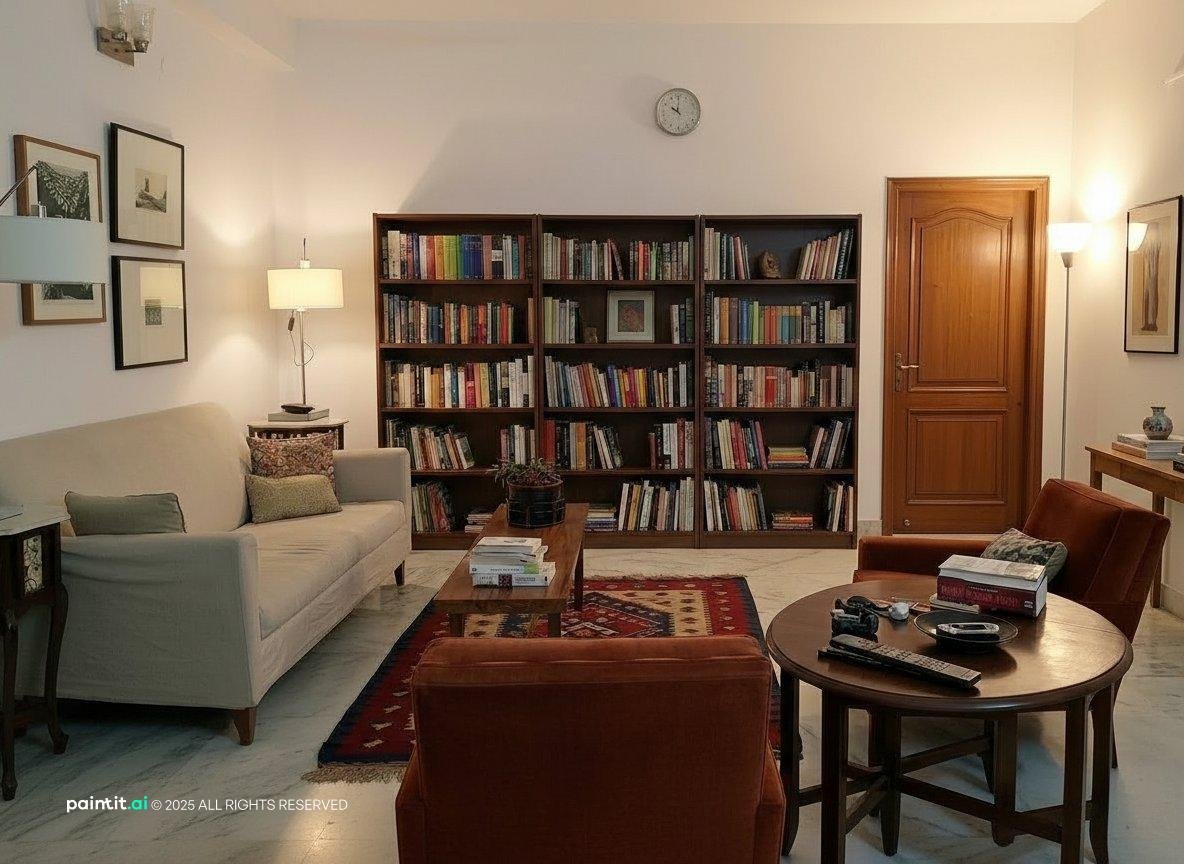 Rustic Burnt Orange Living Room: Design Inspiration | Paintit.ai - 31