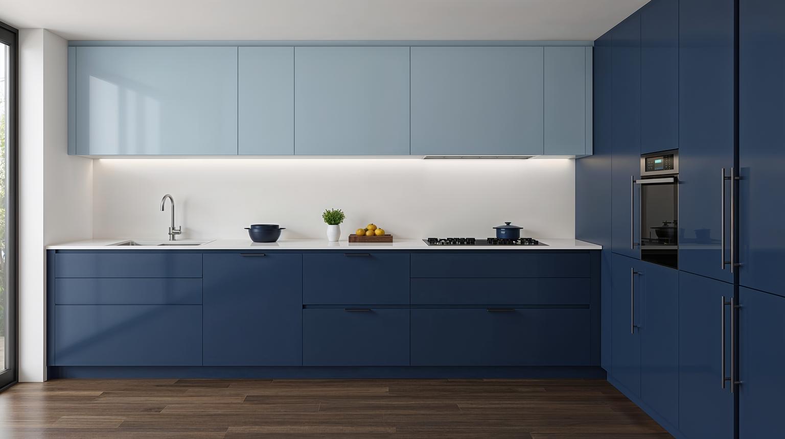 Multiple Shades of Royal Blue