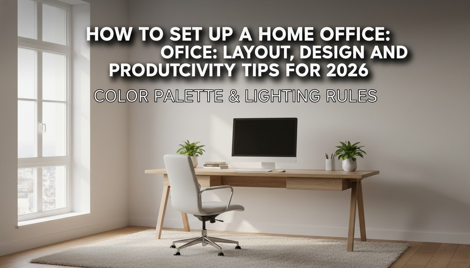 How to Set Up a Home Office: A Guide for Productivity in 2026 | Paintit.ai