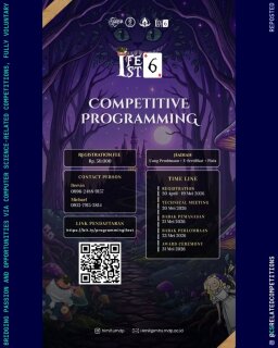 Post 1 di @csrelatedcompetitions