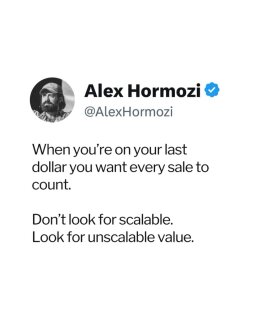 Публикация 1 профиля @hormozi