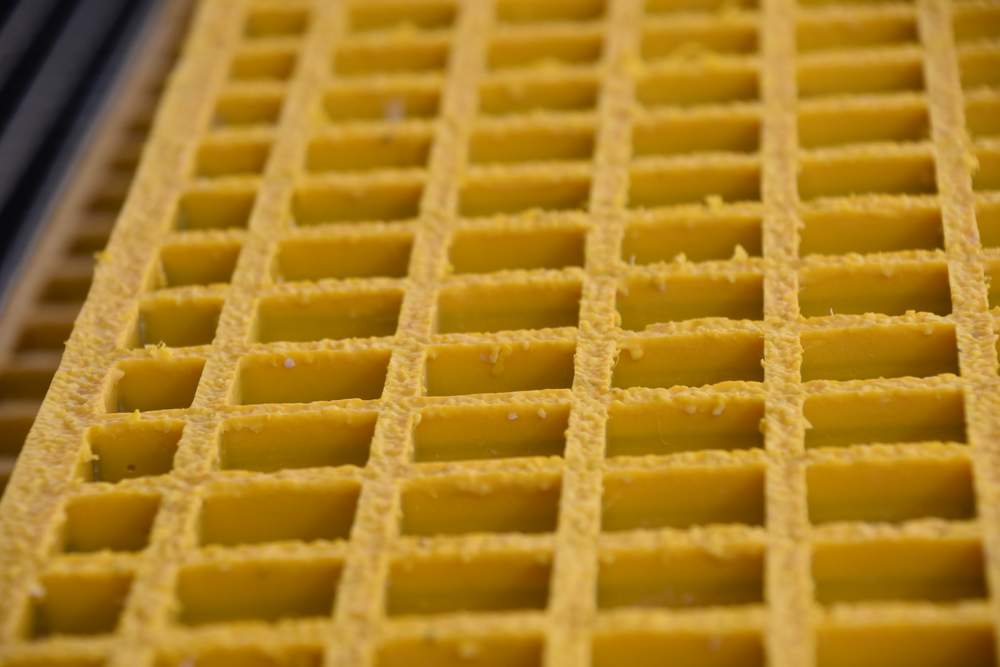 Fiberglass Grating close up FRP
