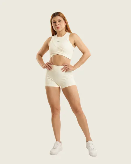 SET BLUSA CRUDO CRUZADA SHORT SERENA