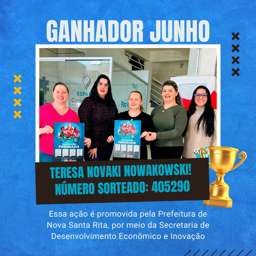 Ganhador(a) - Junho - Bicicleta Ergométrica