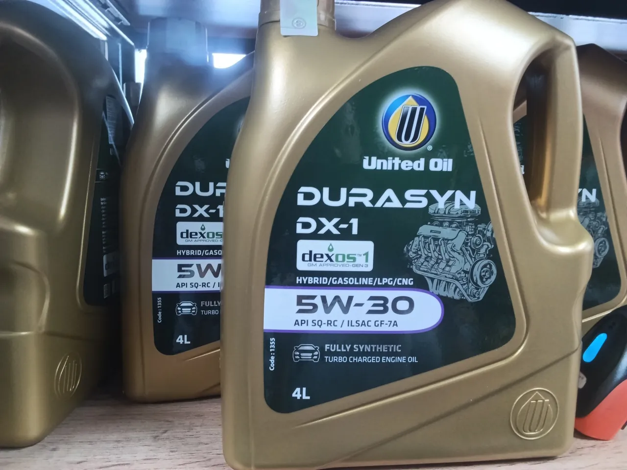 UNITED DURASYN DX-1 SAE API SP RC/ILSAC GF-6 5W30 4L