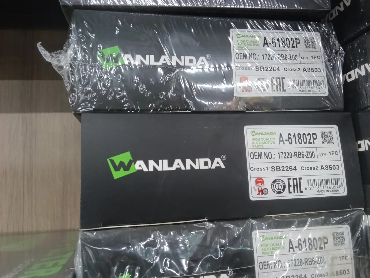 WA A-61802P A8503 17220-RB6-Z00 SB2264