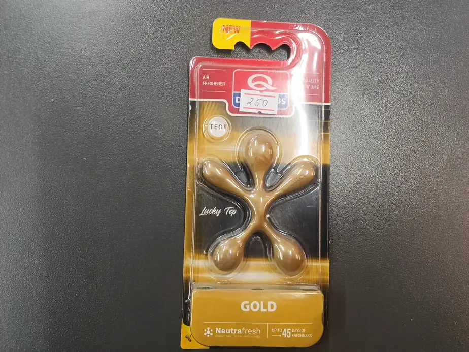 Lucky Top Gold освежитель с подвеской
