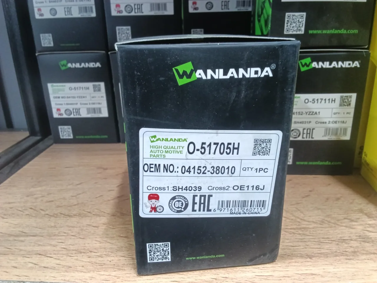 WA O-51705H 04152-38010 SH4039 OE116J